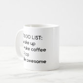 Die heutige Tasse für den Funny Morning Coffee (Vorderseite Links)