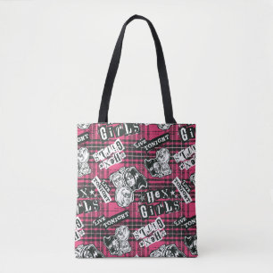 Die Hex Girls punk Kariertes Muster Tasche