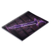 Die Hexe der Schrift Notizblock (Linke Seite)