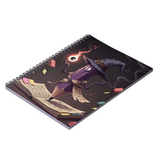 Die Hexe der Skizze Notizblock (Linke Seite)