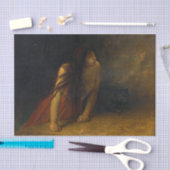 Die Hexe Jean-Francois Portaels Kunst Seidenpapier (Handwerk)