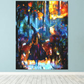 Die Hexe Leinwanddruck (Insitu (Holzboden))