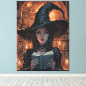 Die Hexe Leinwanddruck (Insitu (Holzboden))