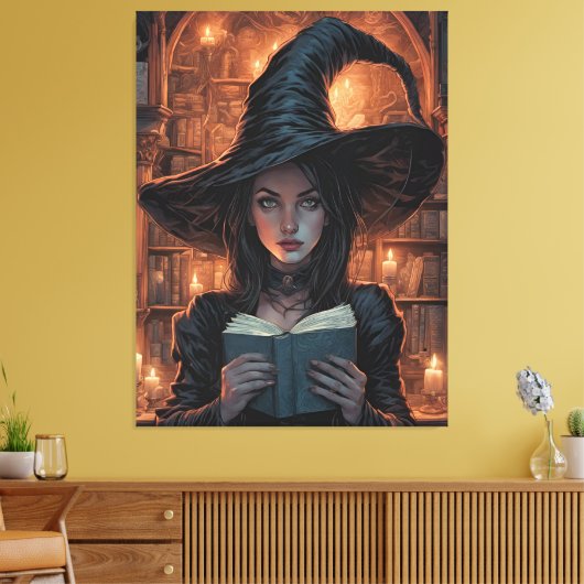 Die Hexe Leinwanddruck (Insitu (Wohnzimmer))