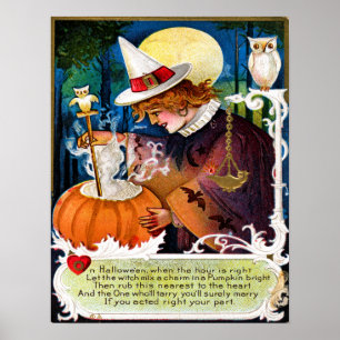 Die Hexe Mix ein Armposter gelassen Poster