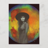 Die Hexe Postkarte (Vorderseite)