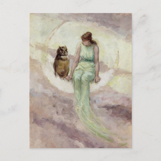 Die Hexe-Tochter | Frederick Stuart Church Postkarte (Vorderseite)