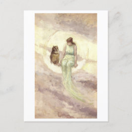 "Die Hexe-Tochter" von Frederick Stuart Church Postkarte