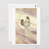 "Die Hexe-Tochter" von Frederick Stuart Church Postkarte (Vorne/Hinten)