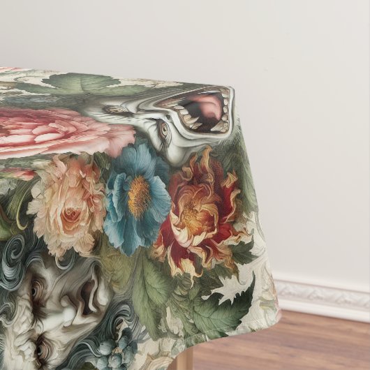 Die Hexe und der Heulton – Gothic Large Pattern Tischdecke (Beispiel)