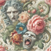 Die Hexe und der Heulton – Gothic Victorian Aufkleber (Vorderseite)