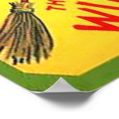 Die Hexe Vintag Halloween Poster (Ecke)