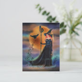 Die Hexe von Renee Lavoie Postkarte (Stehend Vorderseite)