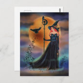 Die Hexe von Renee Lavoie Postkarte (Vorne/Hinten)