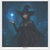 Die Hexe von VEKAR’NOCT Aufkleber (Blatt)