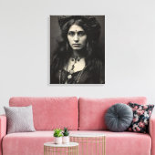 Die Hexe von Widdershins Leinwanddruck (Insitu (Wohnzimmer))