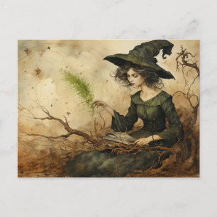 Die Hexen-Postkarte Postkarte