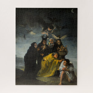 Die Hexen Sabbat, Las Brujas von Francisco Goya Puzzle
