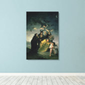 Die Hexen-Sabbat Leinwanddruck (Insitu (Holzboden))