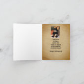 Die Hexenfreunde sind zu Halloween-Karten Karte (Innenseite)