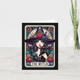 Die Hexenkarte Halloween Gothic Hexe Vibes Karte