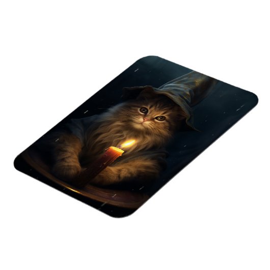 Die Hexenkatze Magnet (Linke Seite)