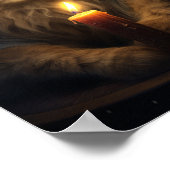 Die Hexenkatze Poster (Ecke)