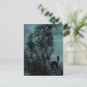 Die Hexenkatze Postkarte (Stehend Vorderseite)