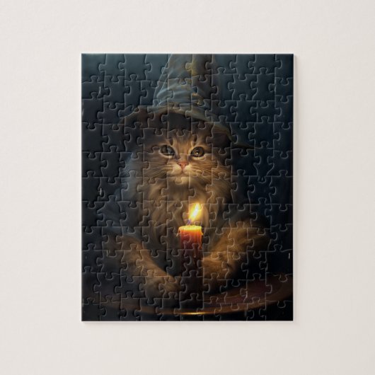 Die Hexenkatze Puzzle (Vertikal)