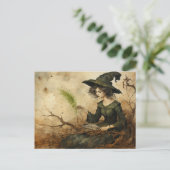 Die Hexenpostkarte Postkarte (Stehend Vorderseite)