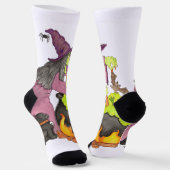 Die Hexensocken Socken (Gewinkelt)
