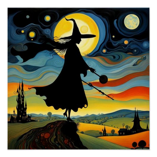 Die Hexenuhren Poster (Vorderseite)