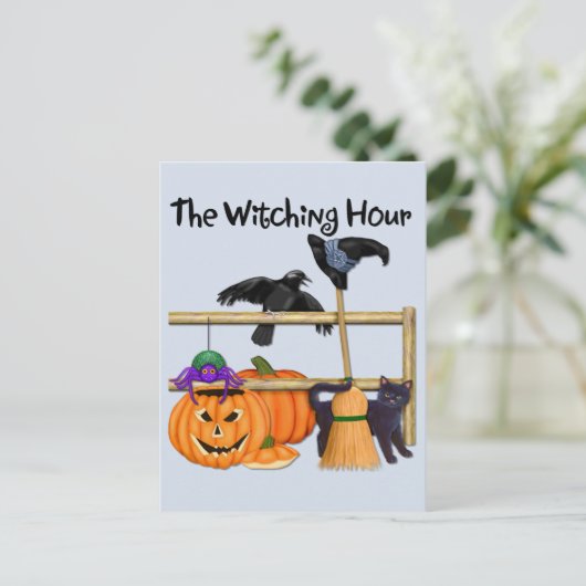Die Hexenzeit Postkarte (Stehend Vorderseite)