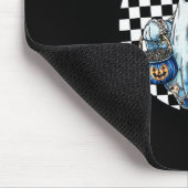 Die Hexenzeit war ein unheilvolles Halloween-Flieg Mousepad (Ecke)