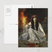 Die Hexerei Postkarte (Vorne/Hinten)