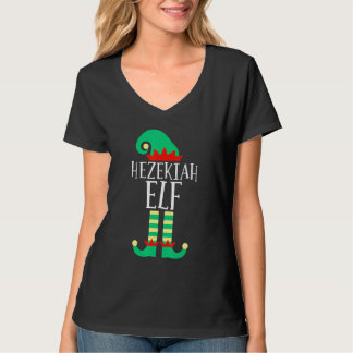 Die Hezekiah-Elfen-Familie passende Weihnachts-Pyj T-Shirt