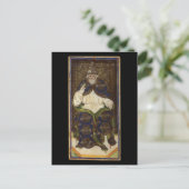 Die Hierophant-Tarot-Karte Postkarte (Stehend Vorderseite)