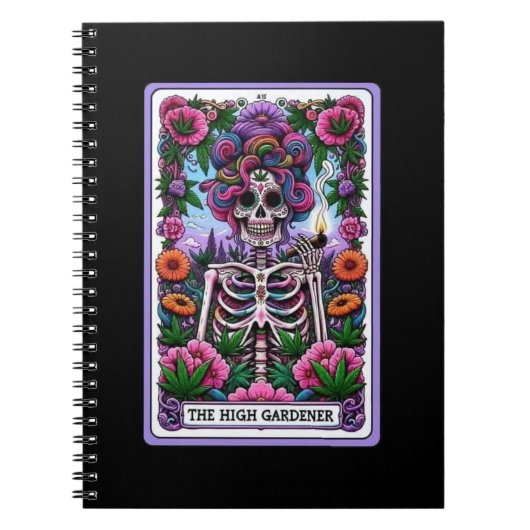 Die High Gardener Tarot Card Collection Notizblock (Vorderseite)