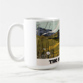 Die Highlands von Schottland-Reiseposter Kaffeetasse (Links)