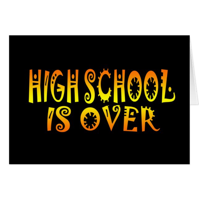 Die Highschool ist vorbei (Vorderseite (Horizontal))