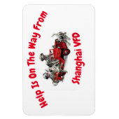 Die Hilfe ist auf dem Weg zu einem flexiblen Magne Magnet (Vertikal)