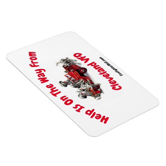 Die Hilfe ist auf dem Weg zu einem flexiblen Magne Magnet (Rechte Seite)