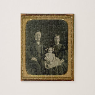 Die Hiller Familie, c.1850 (Daguerreotype) Puzzle
