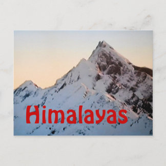 Die Himalaya-Everest-Postkarte Postkarte