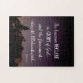 Die Himmel erklären den Ruhm des Gottes Puzzle (Horizontal)