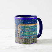 Die Himmel Göttin-Nuss Tasse (VorderseiteRechts)