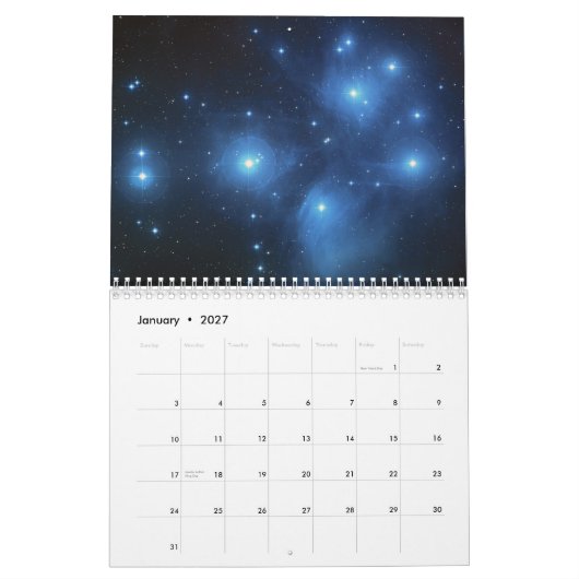Die Himmel Kalender (Jan 2027)