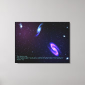 Die Himmel Leinwanddruck (Vorderseite)