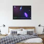 Die Himmel Leinwanddruck (Insitu (Schlafzimmer))