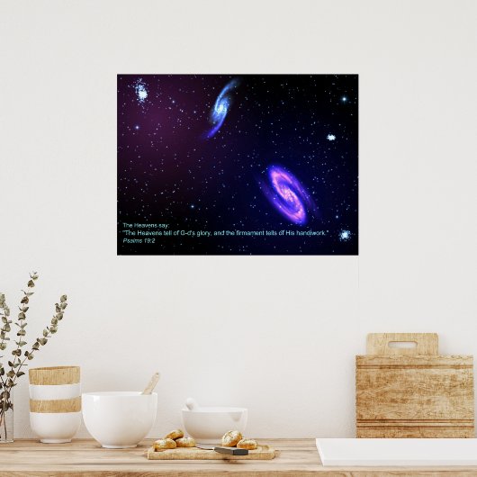 Die Himmel Poster (Küche)